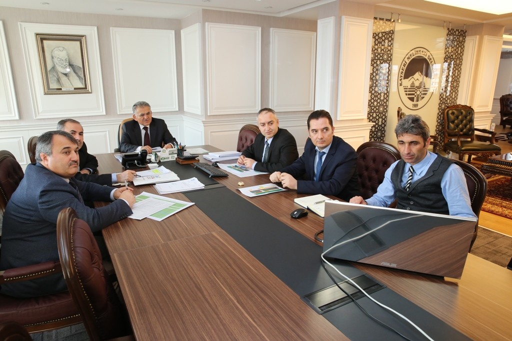 Melikgazi Belediyesi’nde Planlama ve Koordinasyon Toplantısı