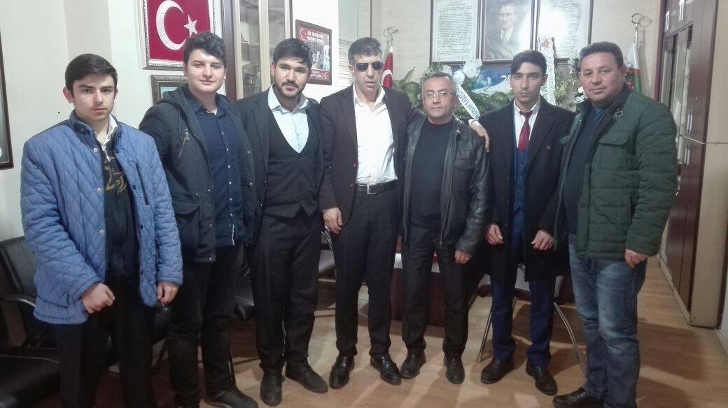 SP Melikgazi Gençlik Kolları’ndan Gaziler ve Şehitler Derneği’ne Ziyaret