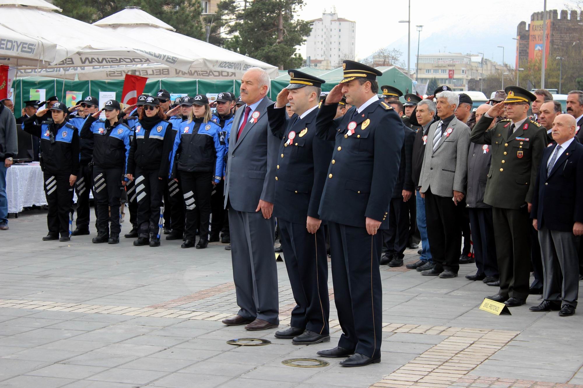 Polis Teşkilatı’nın kuruluşunun 172. yılı Kayseri’de kutlandı