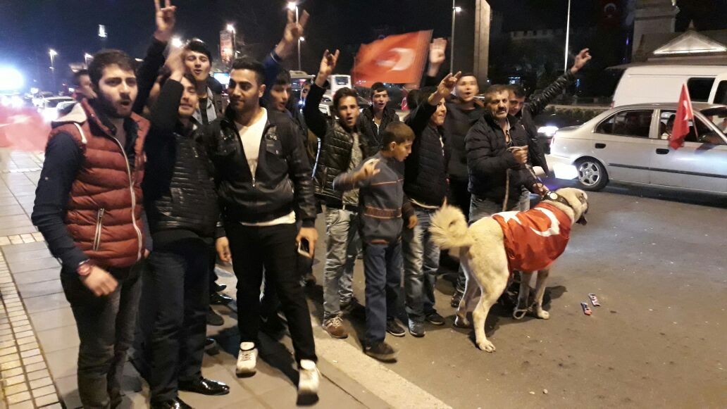 Kayseri’de referandum sevinci