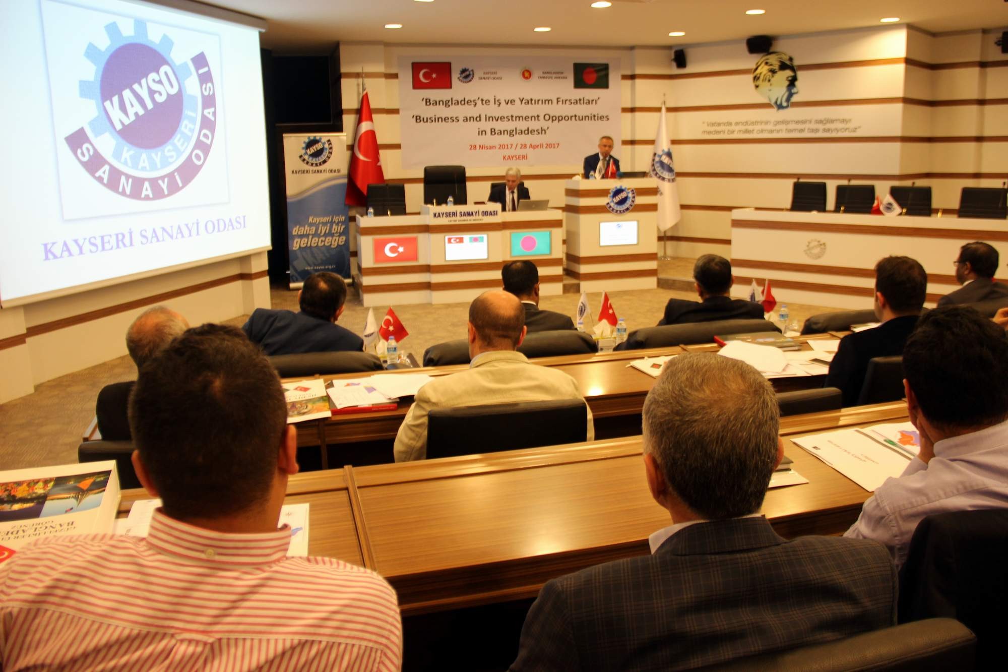 KAYSO Meclis Başkanı Abidin Özkaya: “Bangladeş ile ticaretimizi çok kısa zaman içerisinde artırmalıyız”