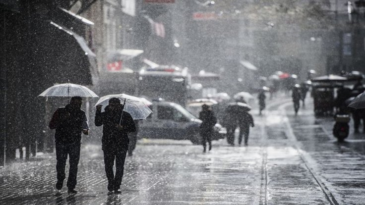 Meteoroloji’den 5 il için kuvvetli yağış uyarısı