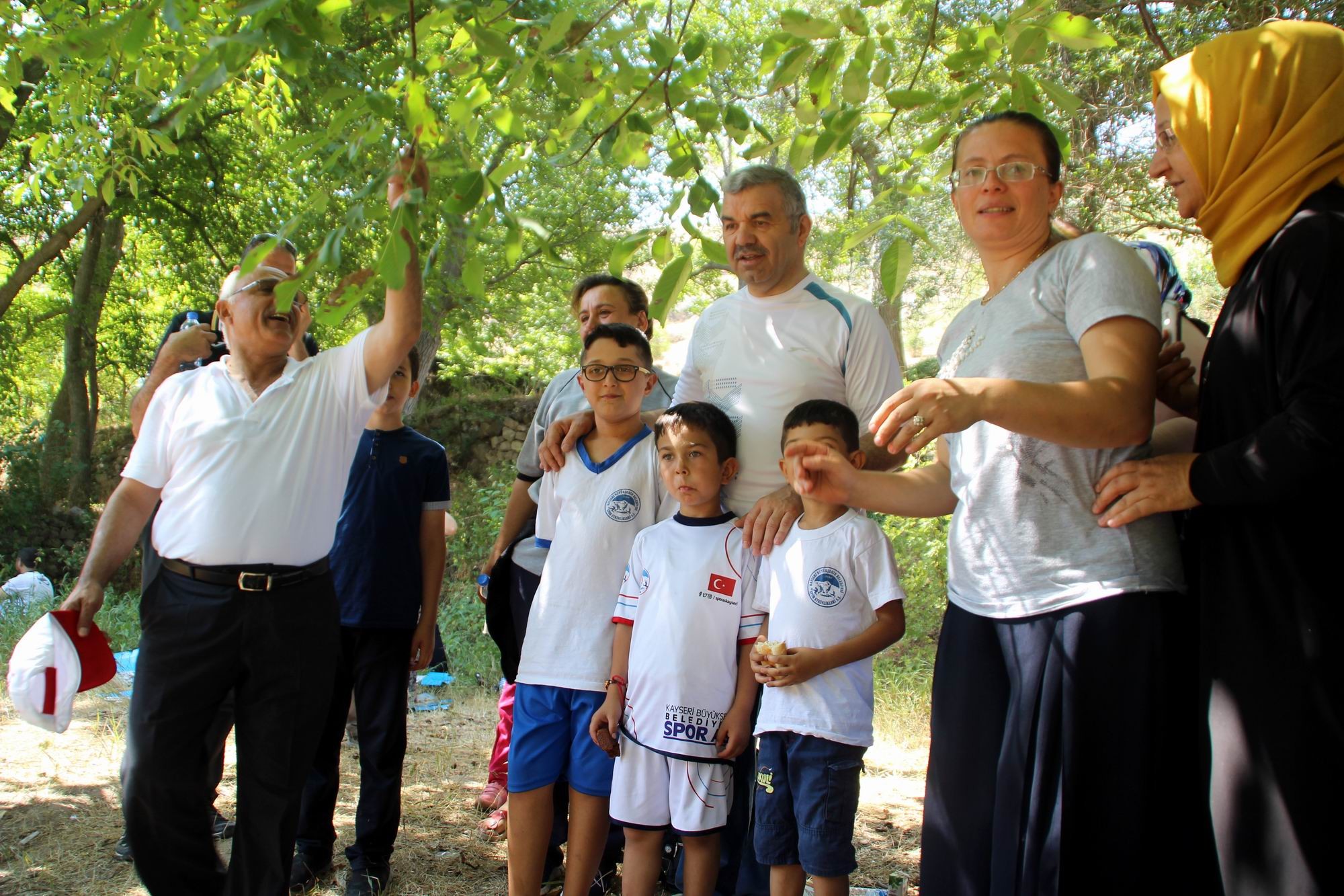 Doğa yürüyüşüne yoğun ilgi