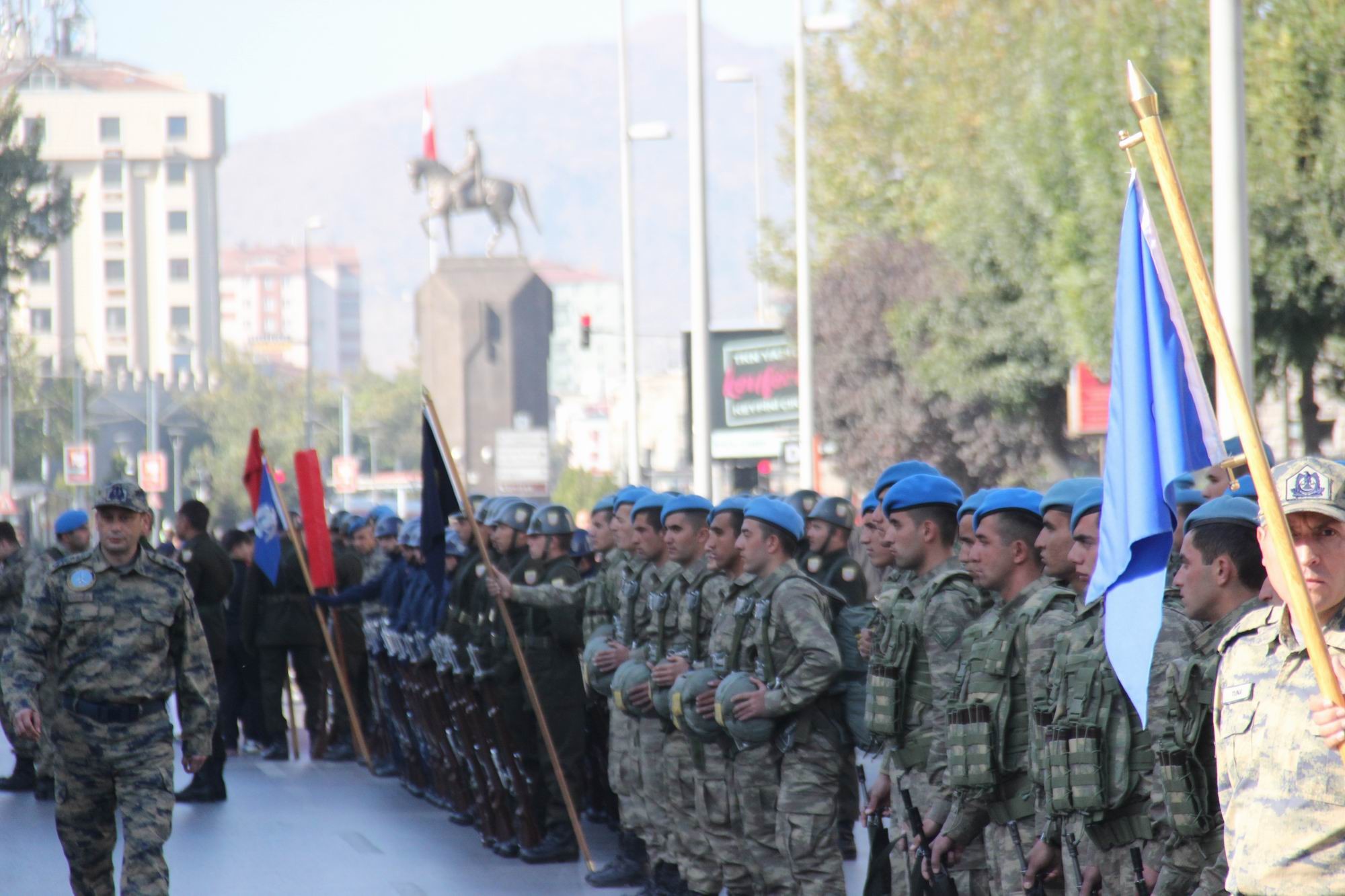 29 Ekim Cumhuriyet Bayramı’nın provası yapıldı 