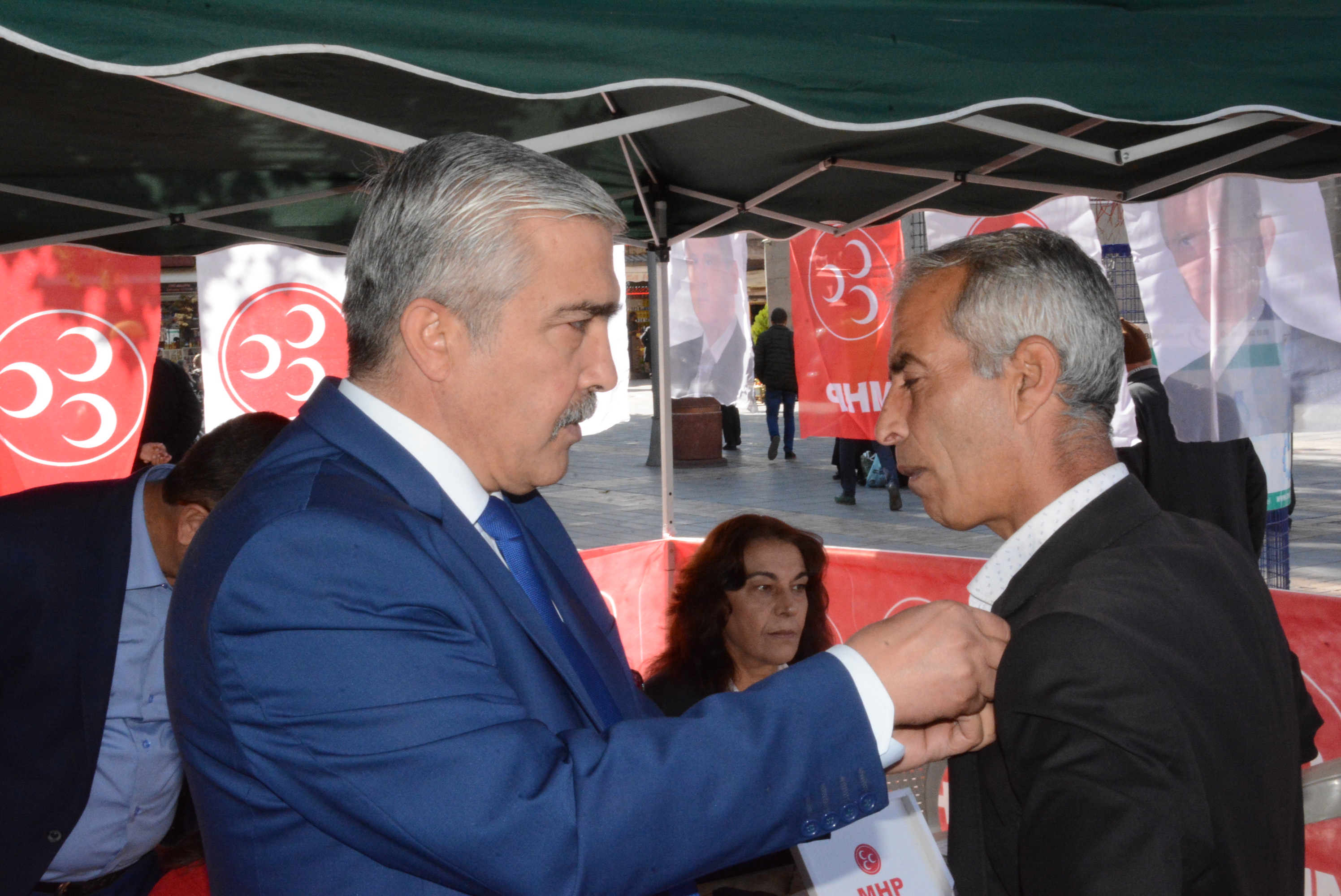 MHP MELİKGAZİ TEŞKİLATINDA ÜYE KAYDINA YOĞUN İLGİ