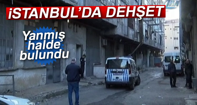 Bayrampaşa’da yanmış ceset bulundu