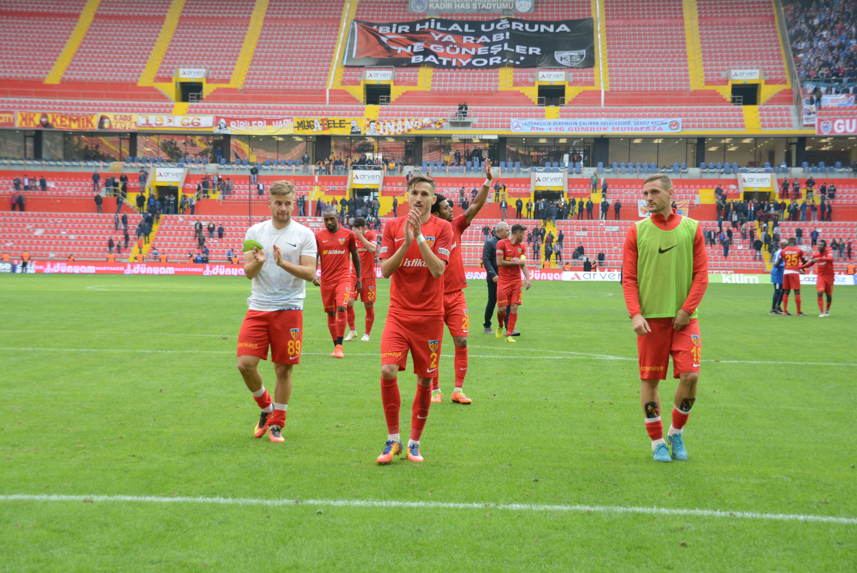 KAYSERİSPOR İÇ SAHADA BİR BAŞKA