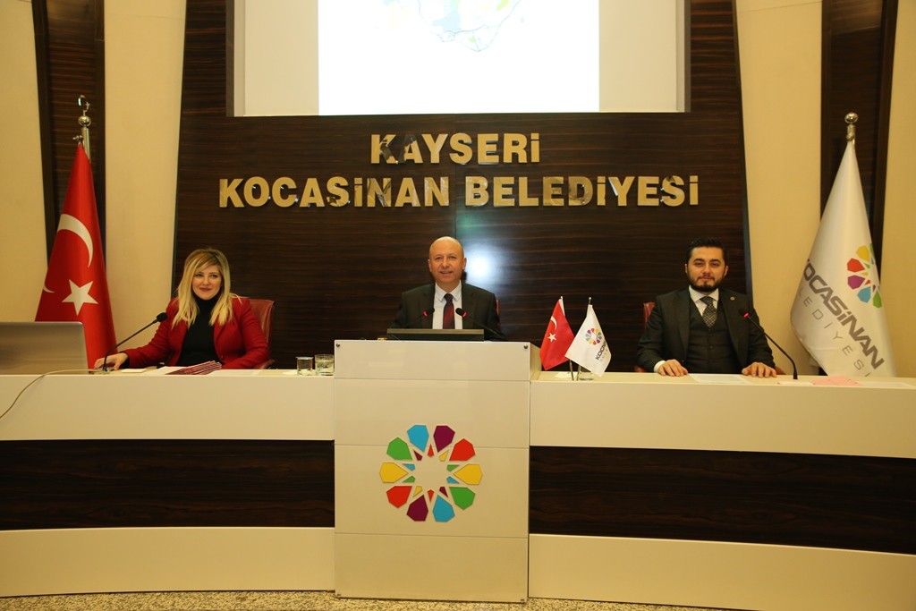 Kocasinan Belediyesi yılın ilk meclis toplantısını gerçekleştirdi 
