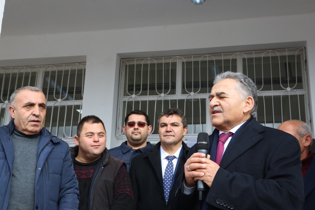 Başkan Büyükkılıç Ağırnas Mahallesinde