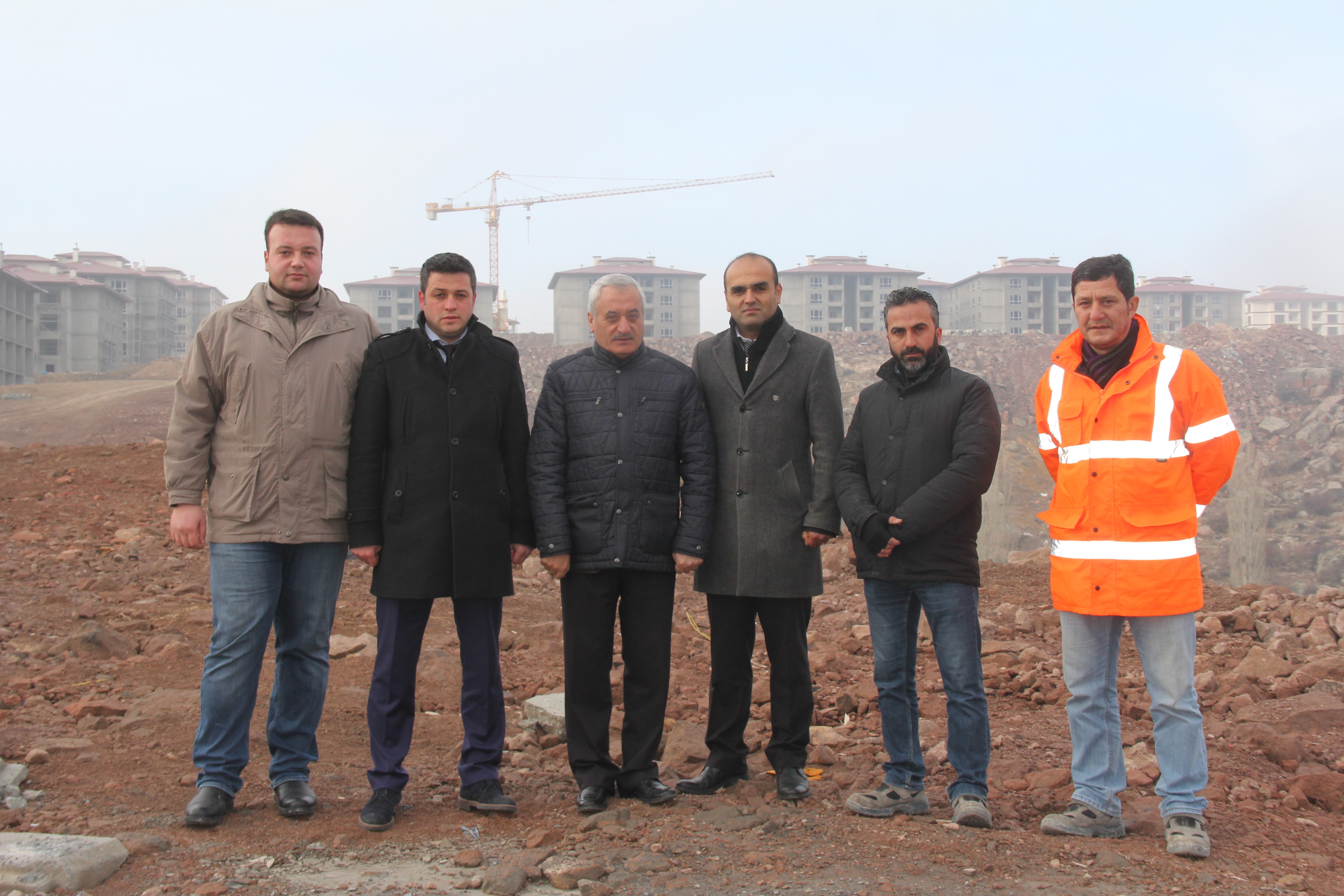 Başkan Karayol 4. Etap TOKİ çalışmalarını inceledi 