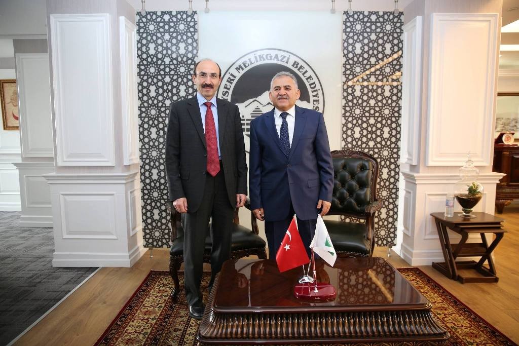  Kocasinan Kaymakamı Kılıç Başkan Büyükkılıç’ı ziyaret etti 