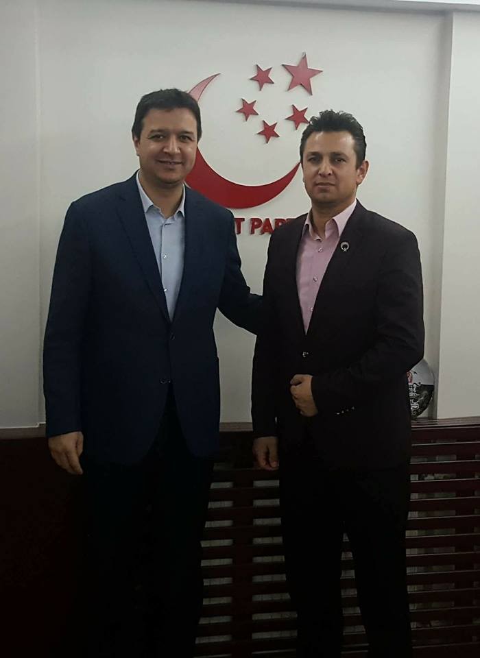  SP Felahiye İlçe Başkanlığına Taşçı getirildi 