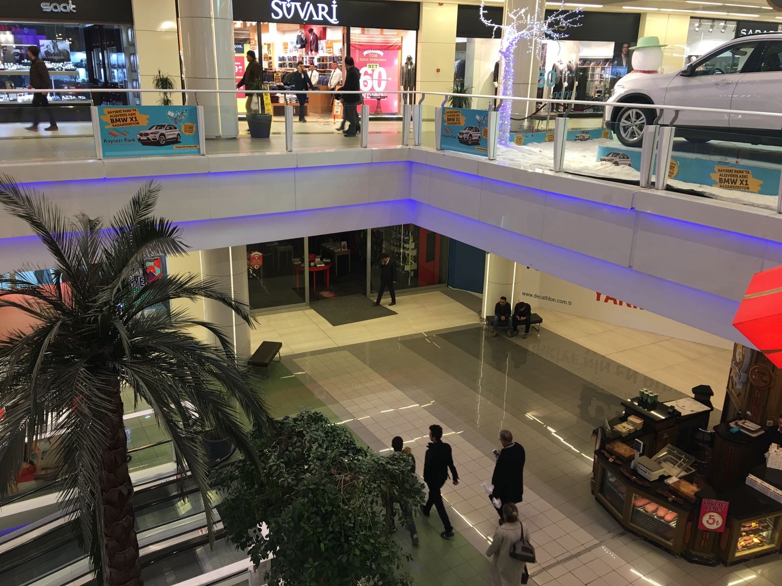 Kayseripark’ta yangın paniği 