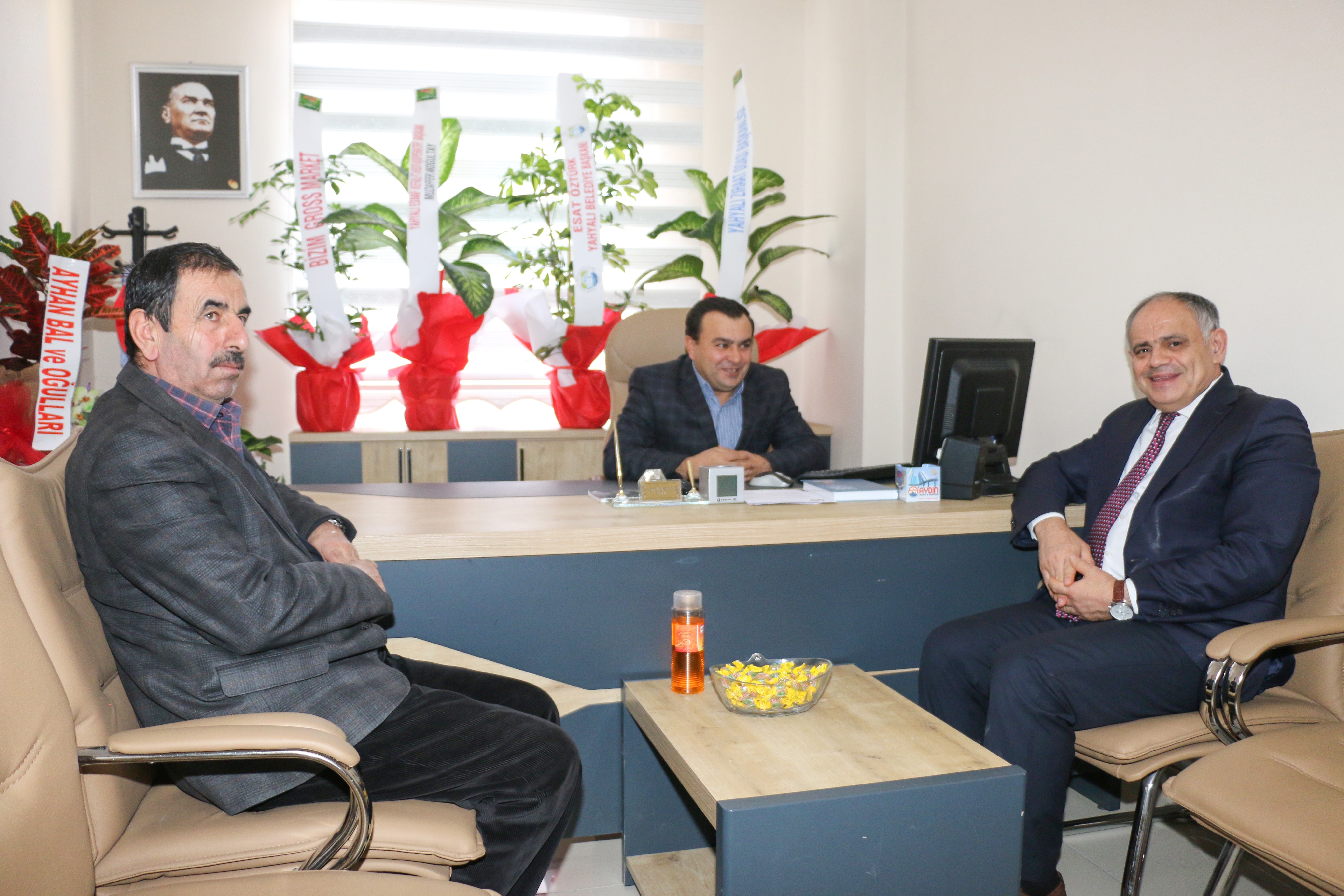 Başkan Öztürk’ten oda başkanlarına tebrik ziyareti