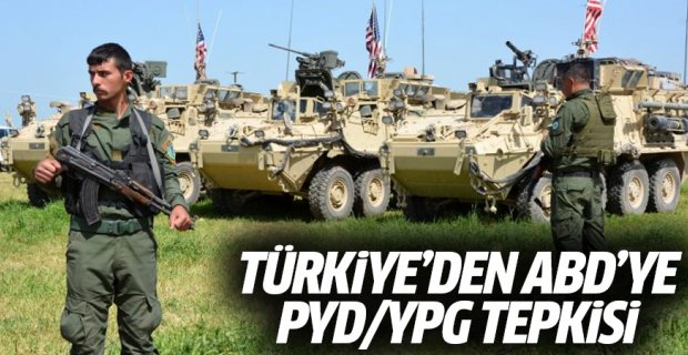 Türkiye’den ABD’ye YPG tepkisi