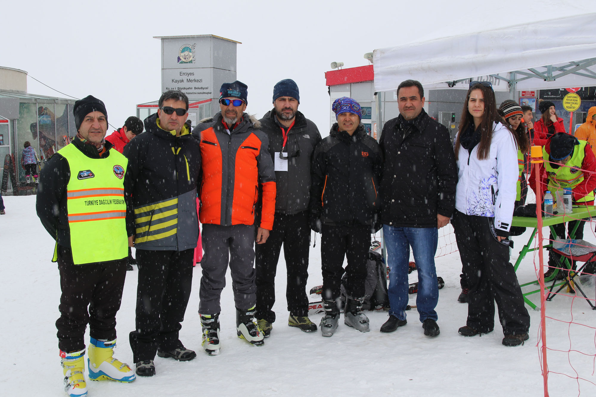  Erciyes, önemli organizasyonlara ev sahipliği yapmaya devam ediyor 