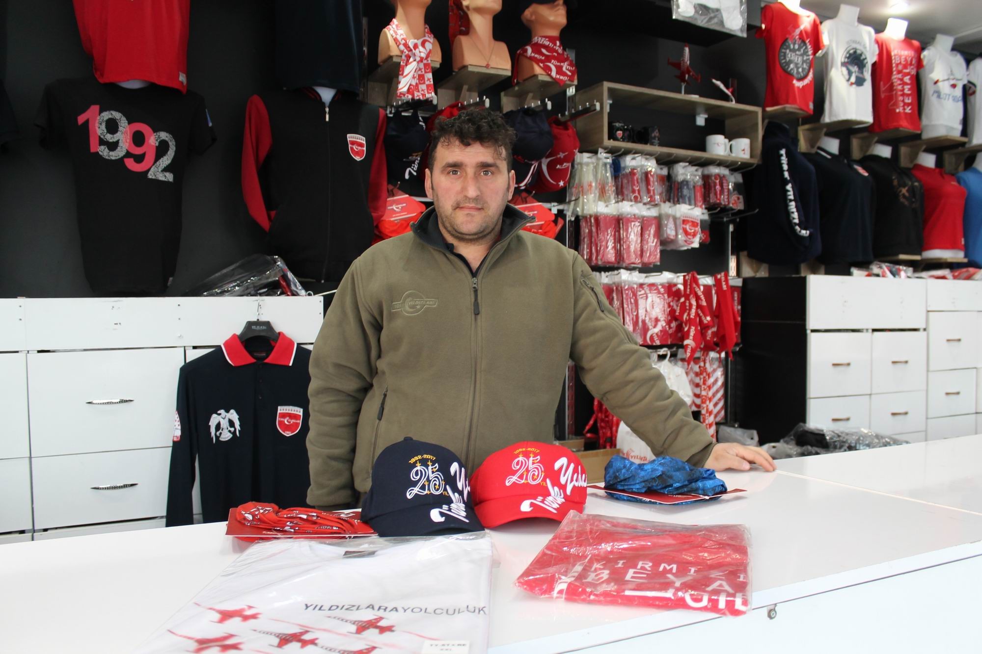  Türk Yıldızları Lisanslı Ürünleri Kayseri’de 