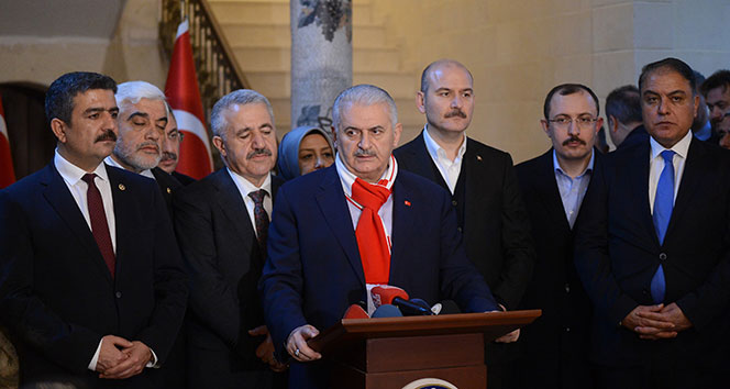 Başbakan Yıldırım’dan müttefiklere çağrı, NATO’ya sert tepki