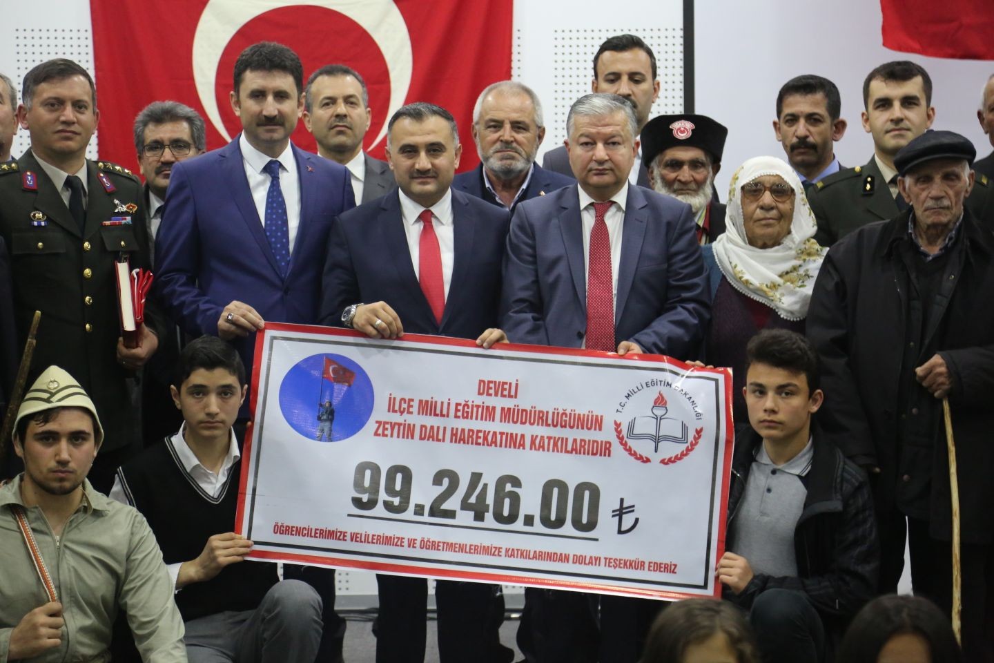 Develi’de Mehmetçiğe Anlamlı Destek