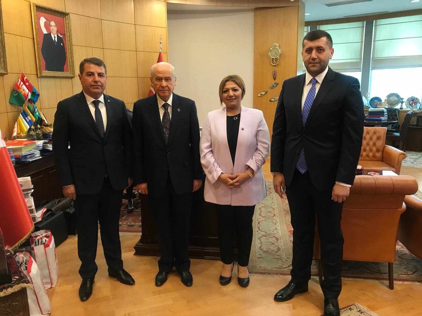ERSOY: LİDERİMİZİN HAYIR DUASINI ALDIK