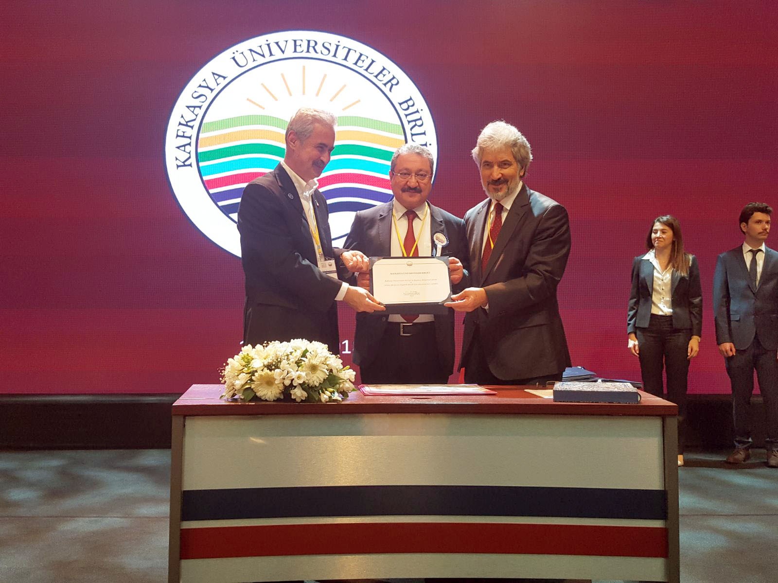 ERÜ Kafkasya Üniversiteler Birliği’ne (KÜNİB) Resmen Üye Oldu