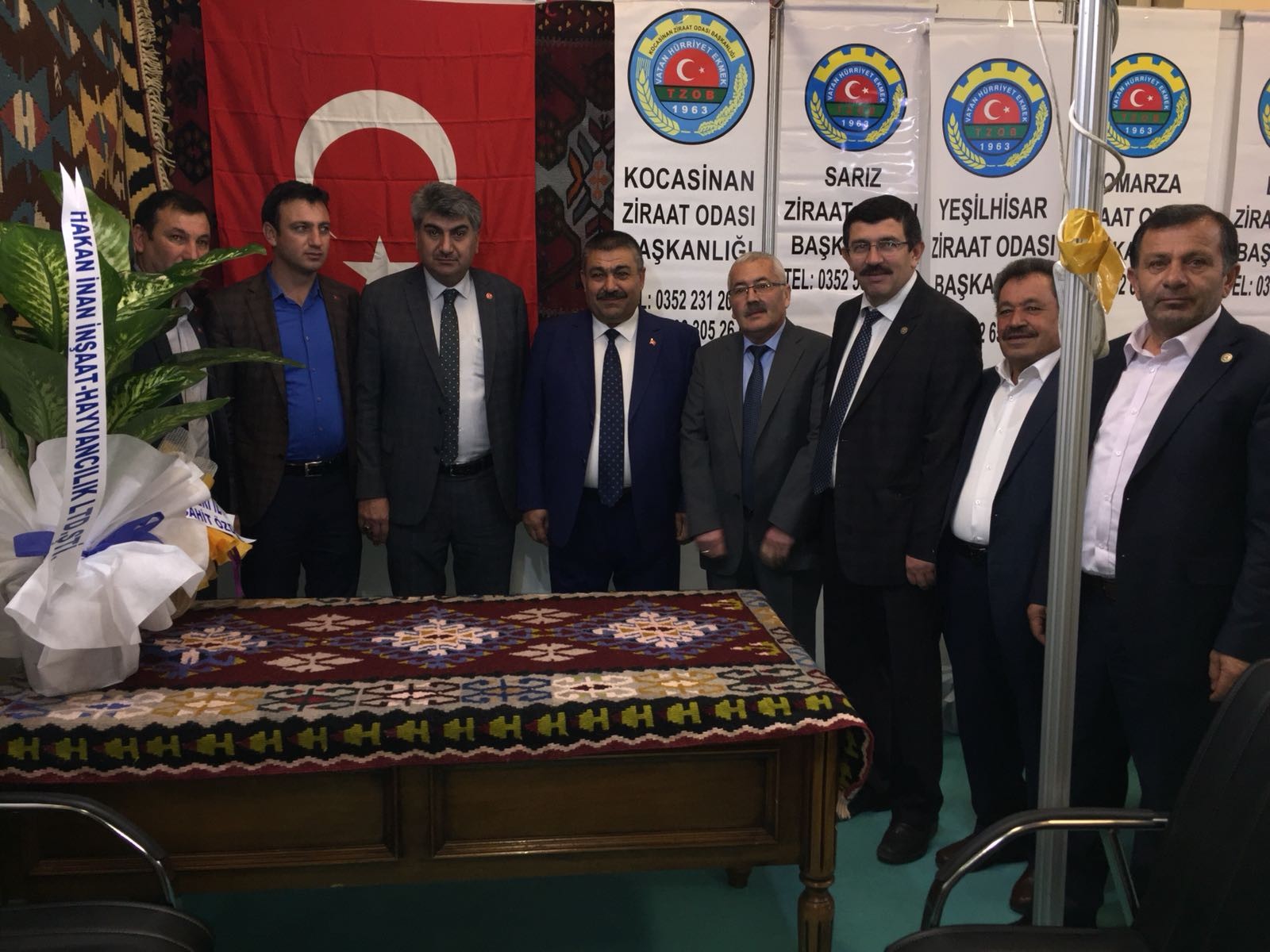 Kocasinan Ziraat Odası Başkanı Güneş, “Tarım fuarımız Türkiye’nin en önemli fuarlarından birisi”