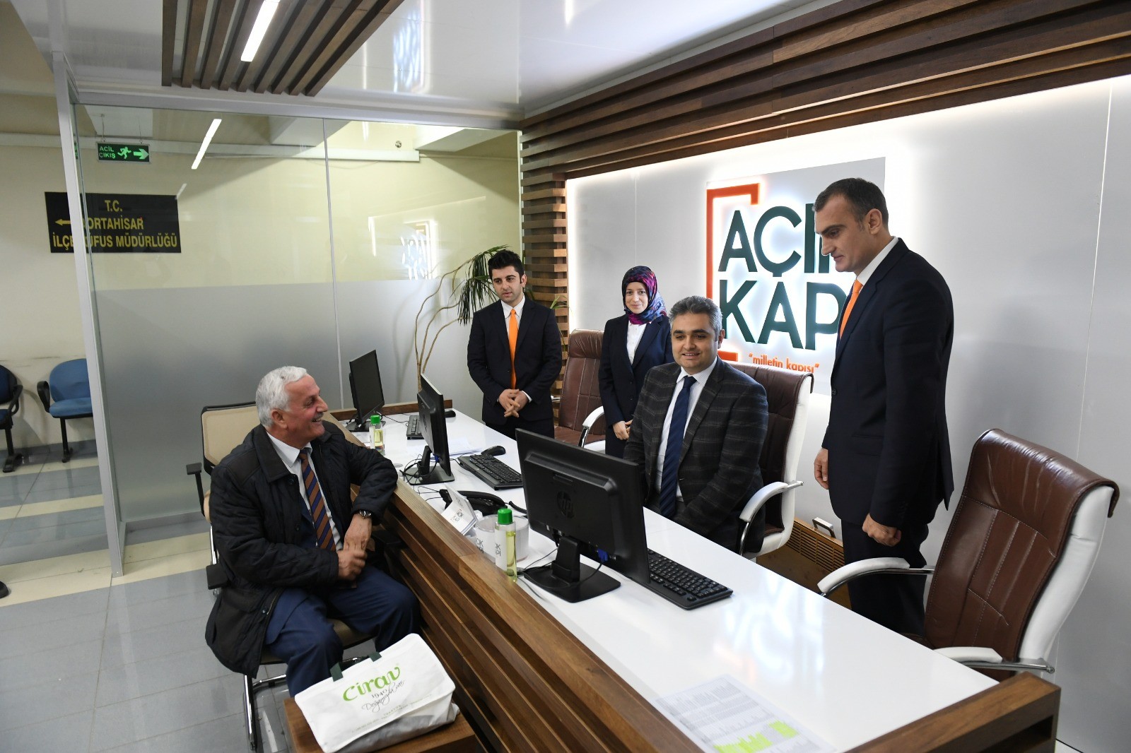 Vatandaş “Açık Kapı Projesi” ile devlete ulaşıyor