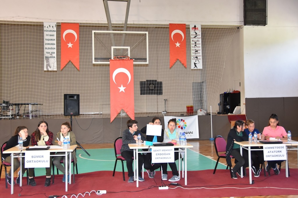 Kocasinanlı öğrenciler bilgilerini yarıştırdı