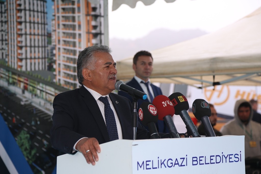 Melikgazi Mayıs ayında 188 konut ve 12 dükkanı kat karşılığı ihale edecek