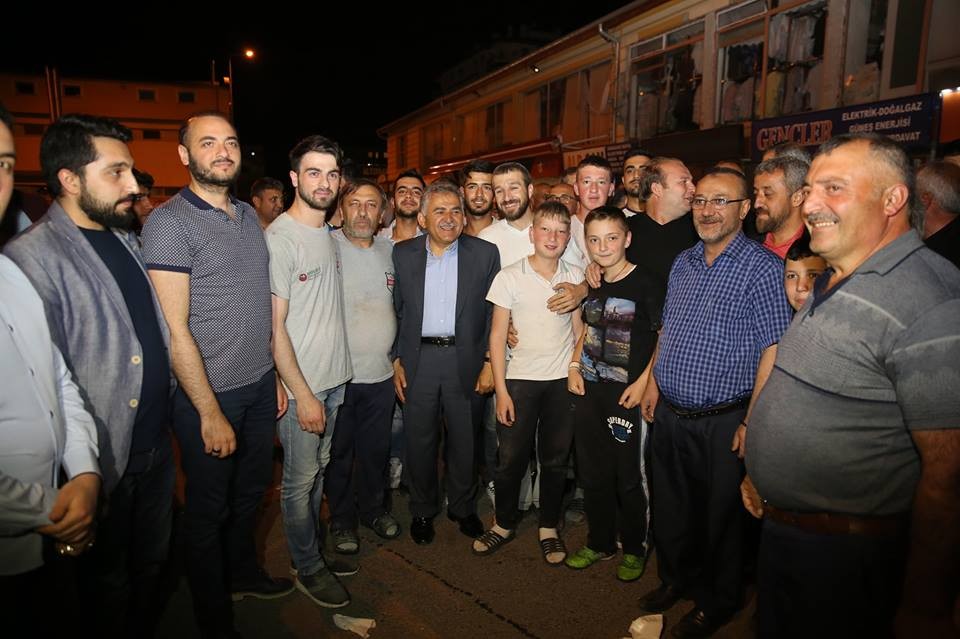 Başkan Memduh Büyükkılıç, Osmanlı Mahalle Halkı ile Buluştu
