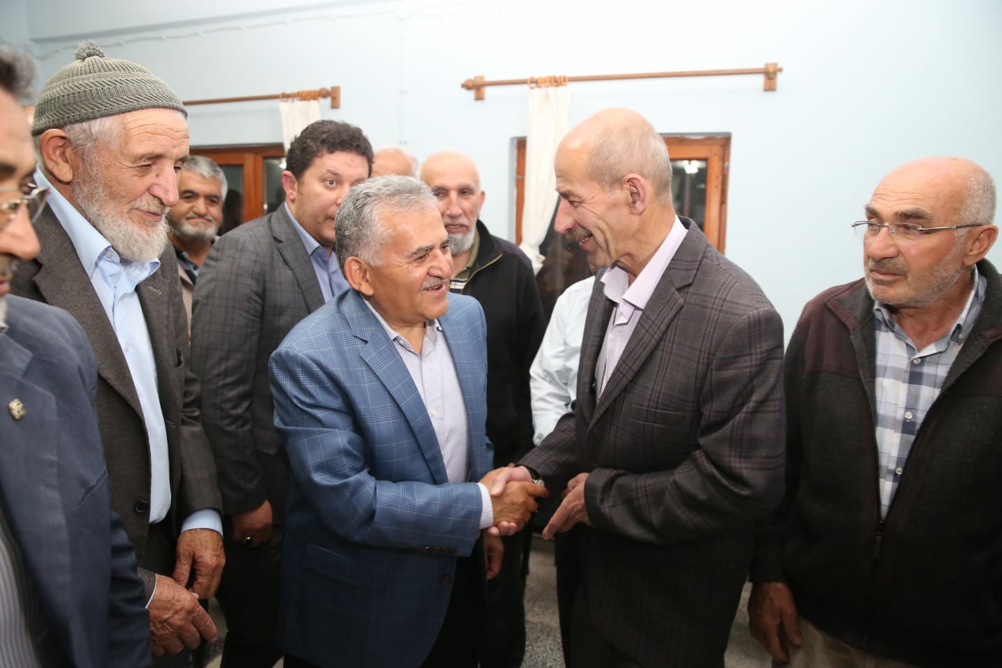 Başkan Dr. Memduh Büyükkılıç, Mimar Sinan Halkı İle sohbet etti