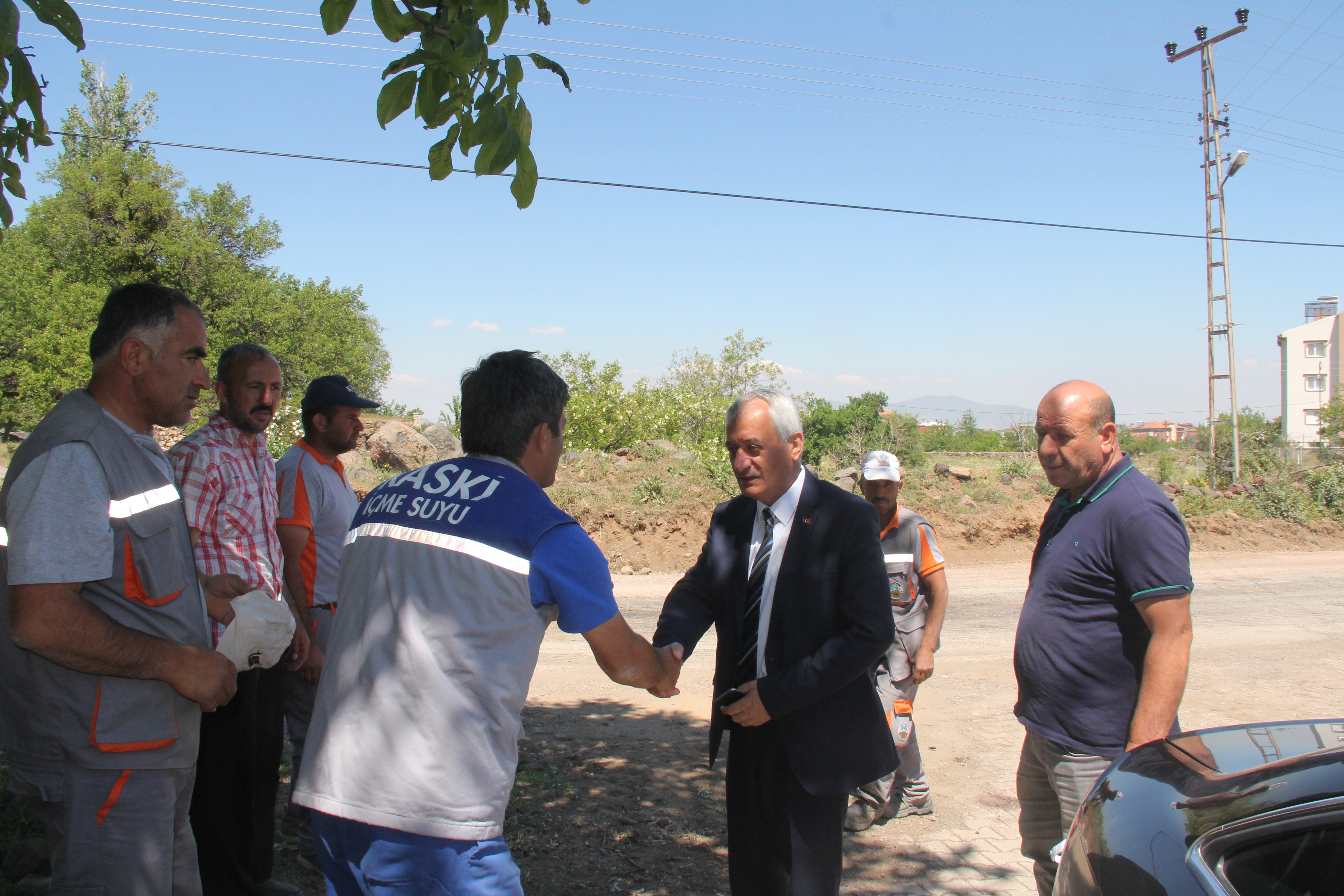 Başkan Karayol, asfalt çalışmalarını yerinde inceledi