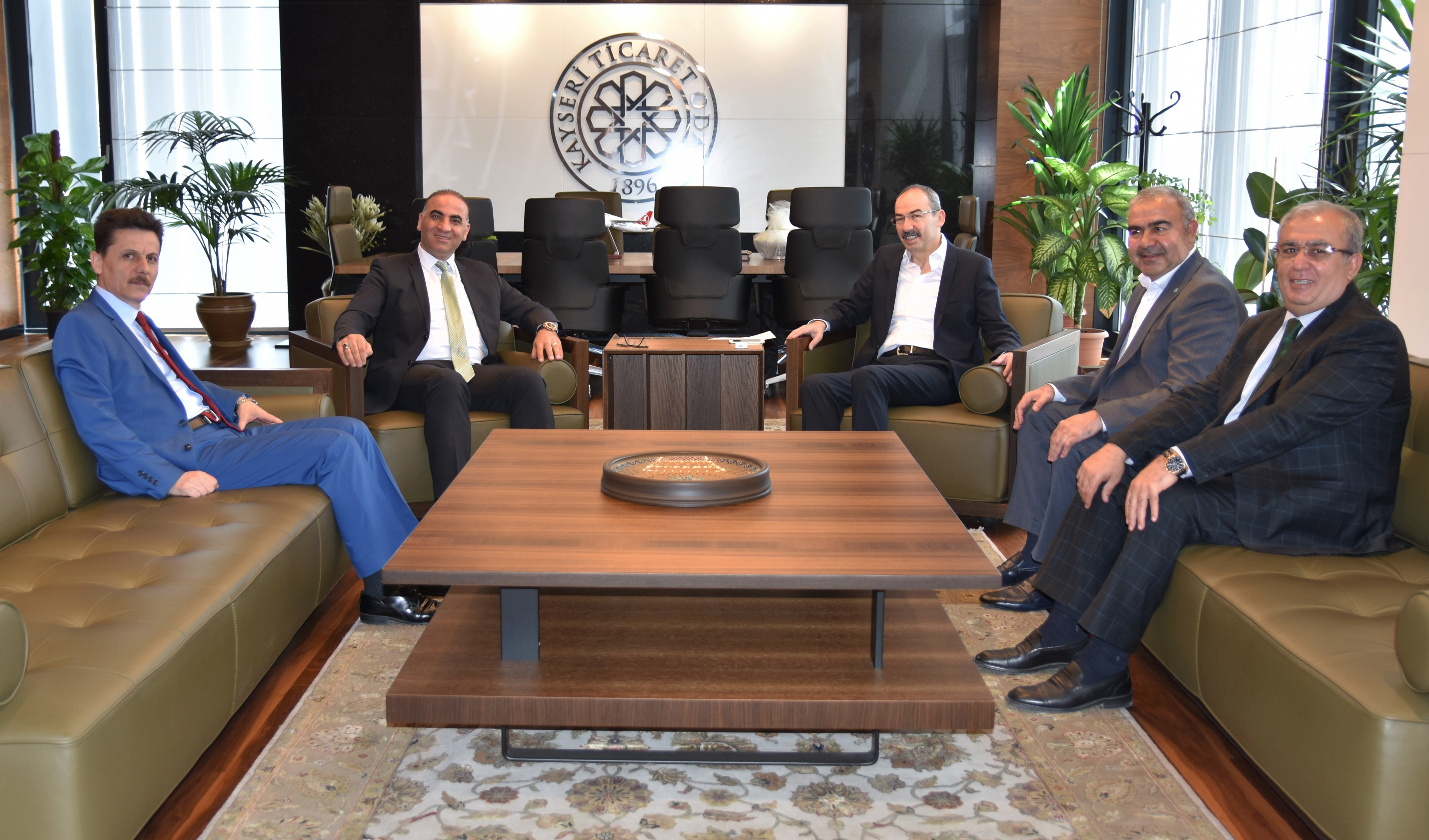 SGK İl Müdürü ve Vergi Dairesi Başkanı KTO’yu ziyaret etti