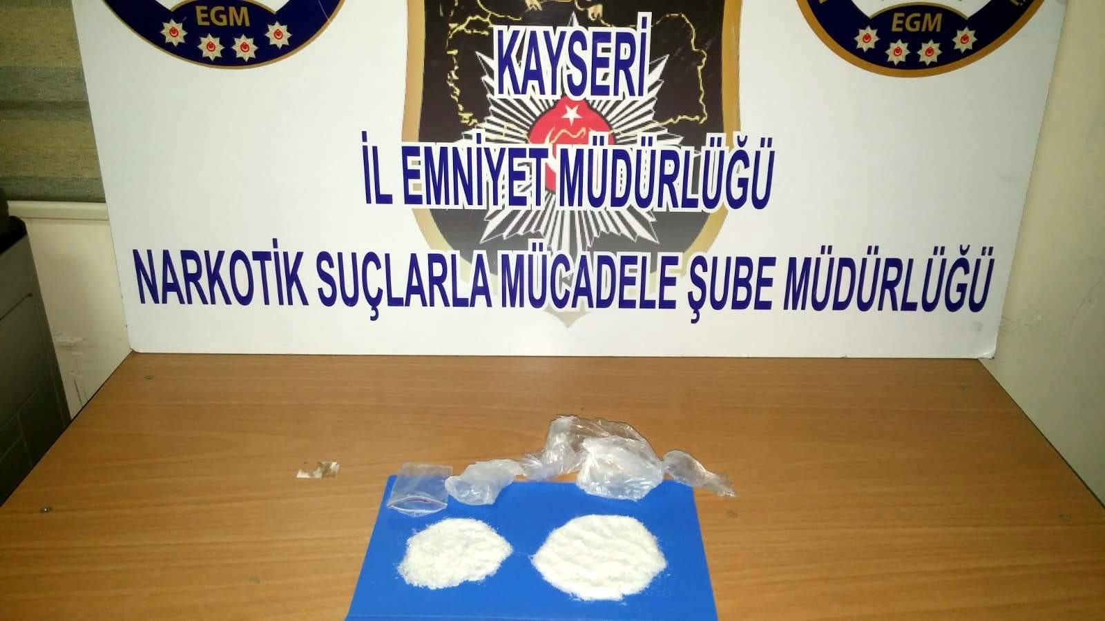 Kayseri’de uyuşturucu operasyonu