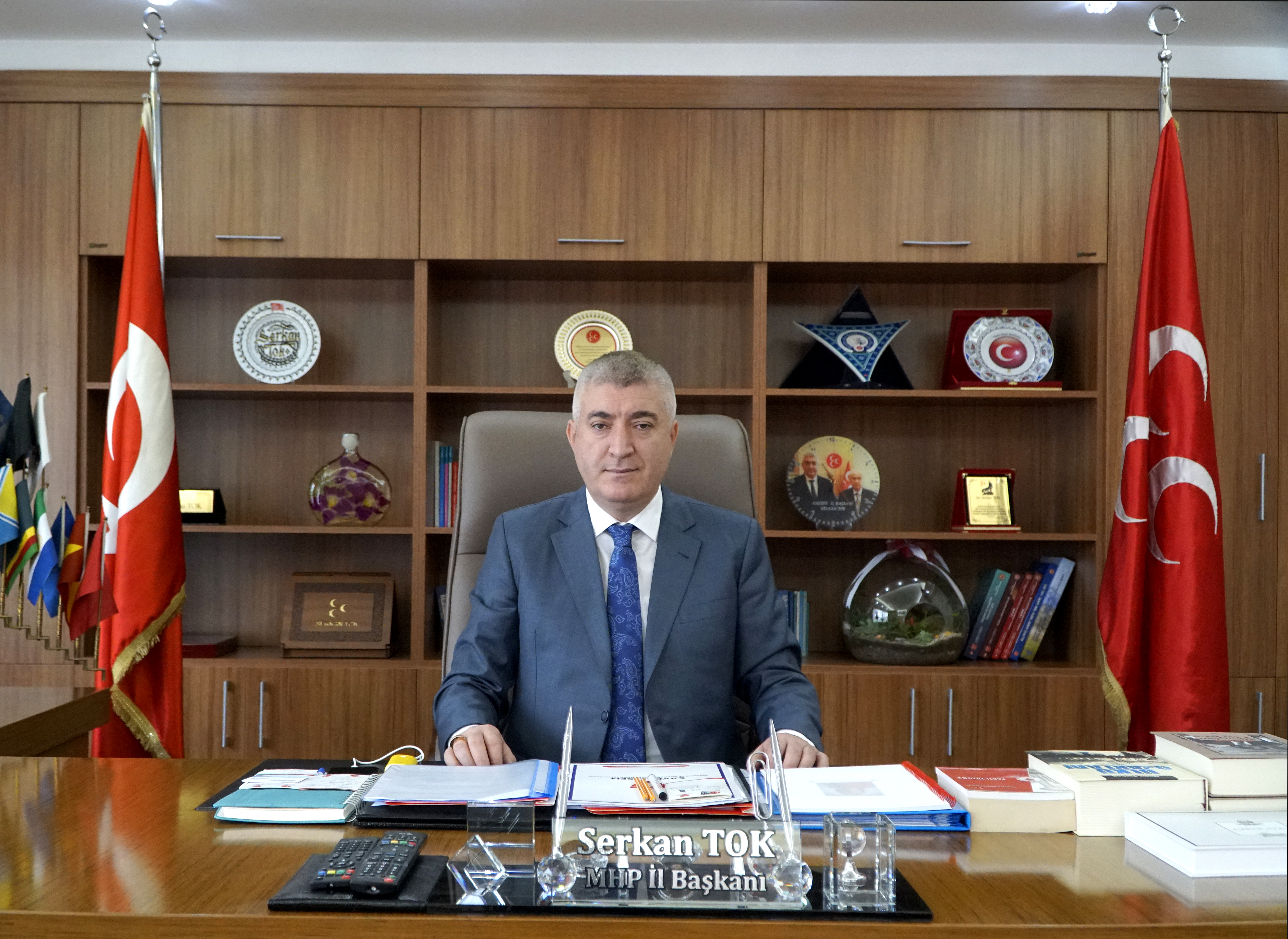 MHP İL BAŞKANI TOK, SEÇİM ÇALIŞMALARINI DEĞERLENDİRDİ