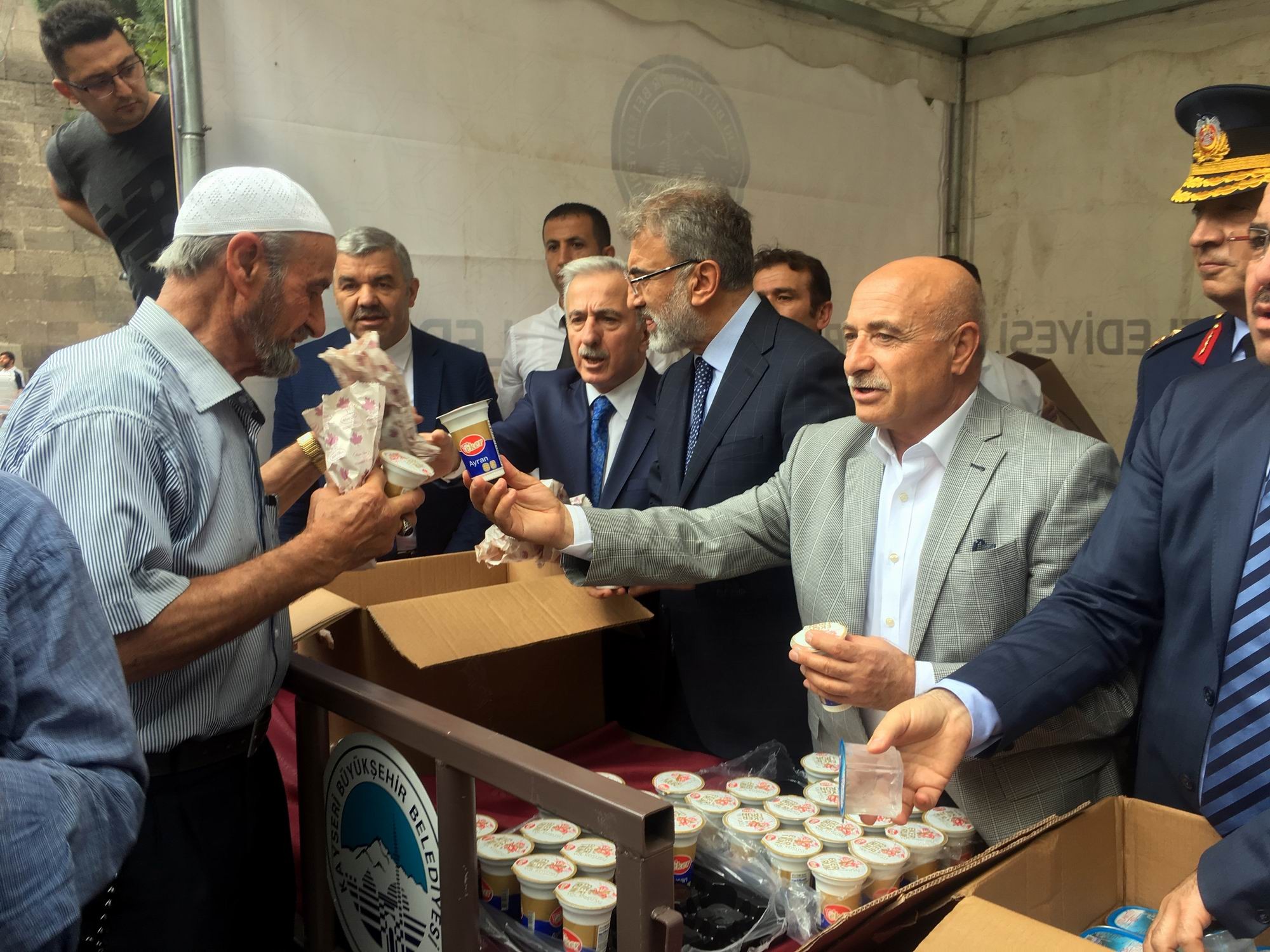 15 Temmuz Demokrasi ve Milli Birlik Günü’nde şehitler için mevlit okundu