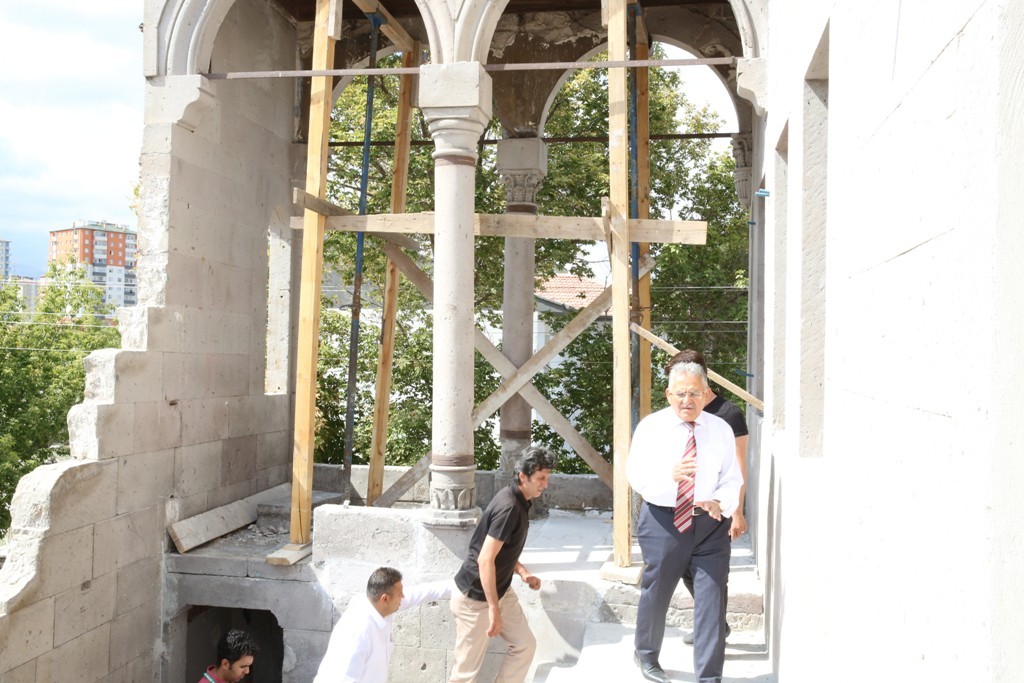 Başkan Büyükkılıç, ODTÜ Konağı Çalışmaları Hakkında Bilgi Aldı