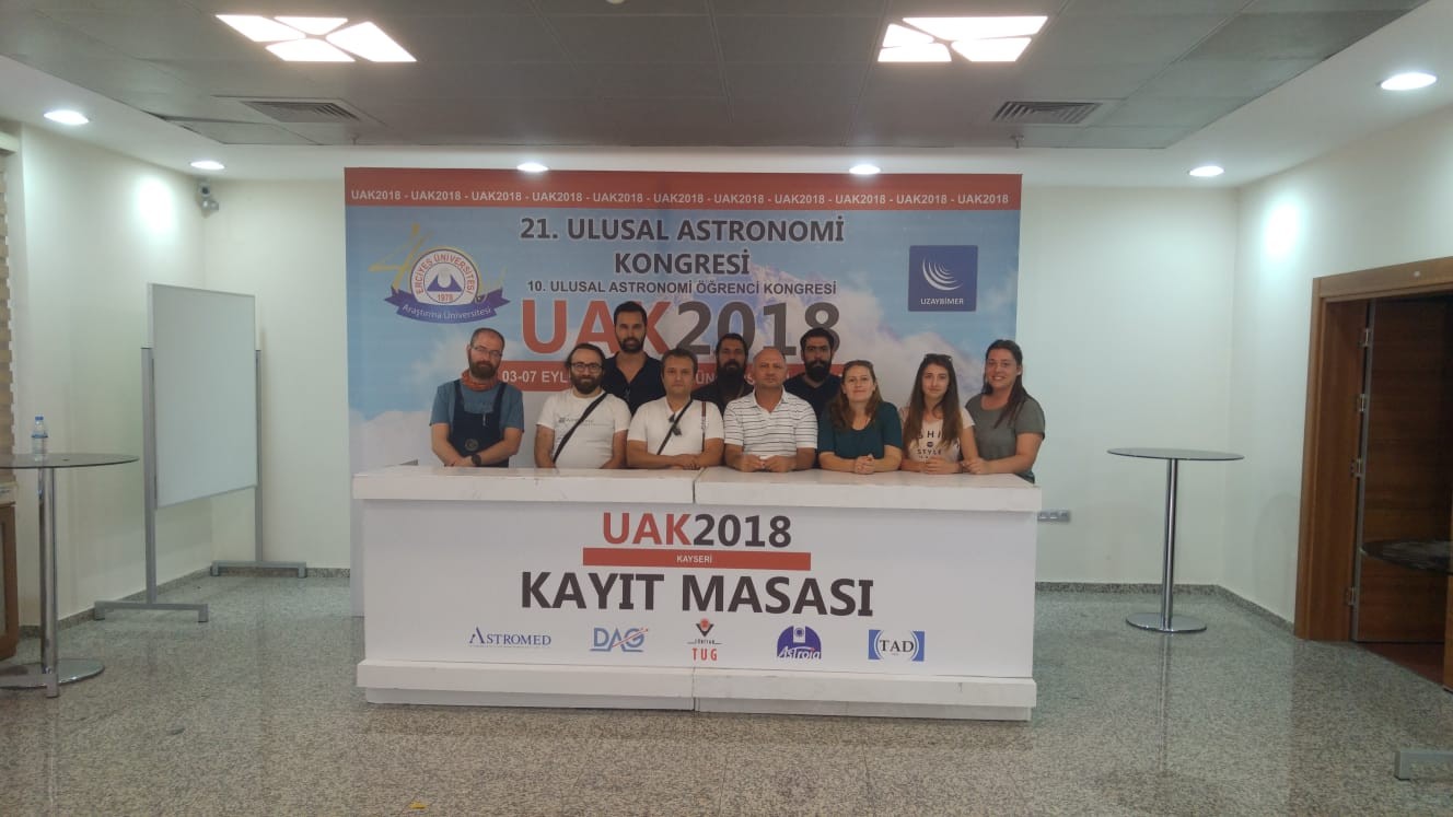 Uzay bilimciler Erciyes Üniversitesinde buluşacak