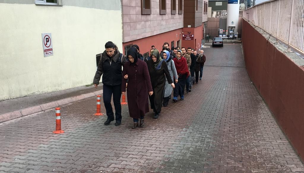 FETÖ operasyonunda gözaltına alınan 11 şahıs adliyede