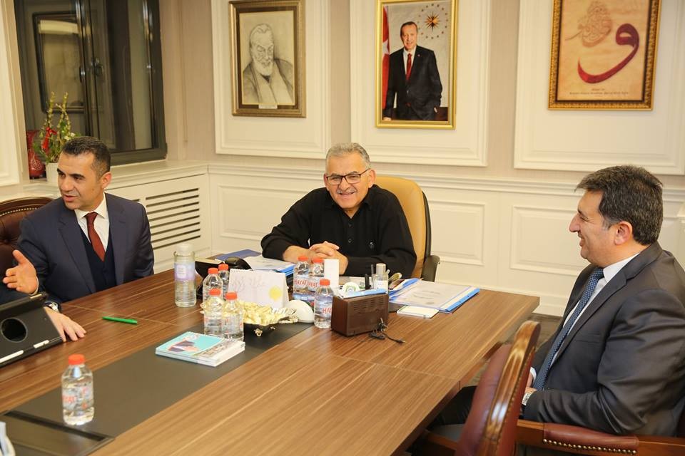Doğalgaz yatırımları Melikgazi’de ele alındı