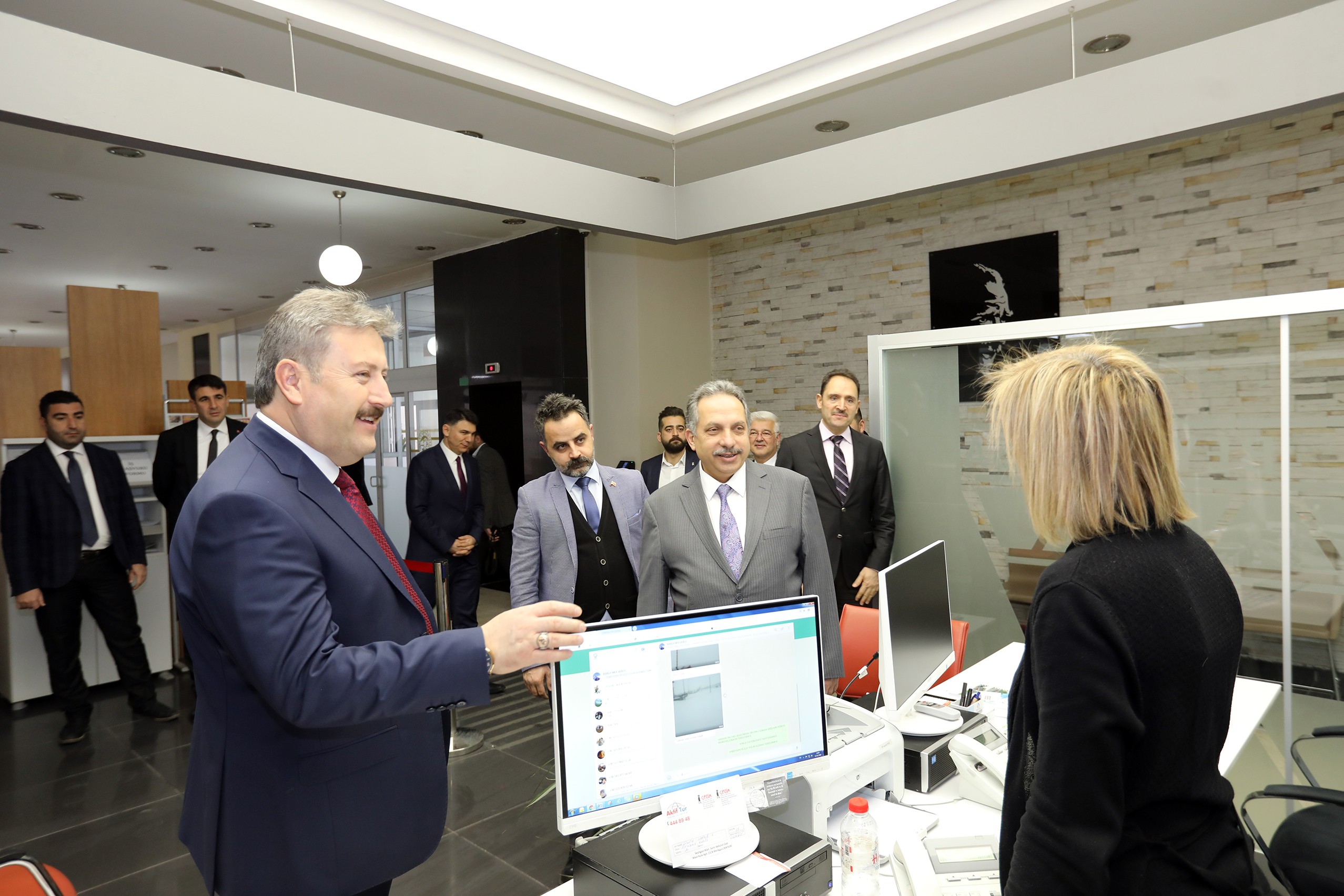 Mustafa Yalçın’dan Talas’a ziyaret