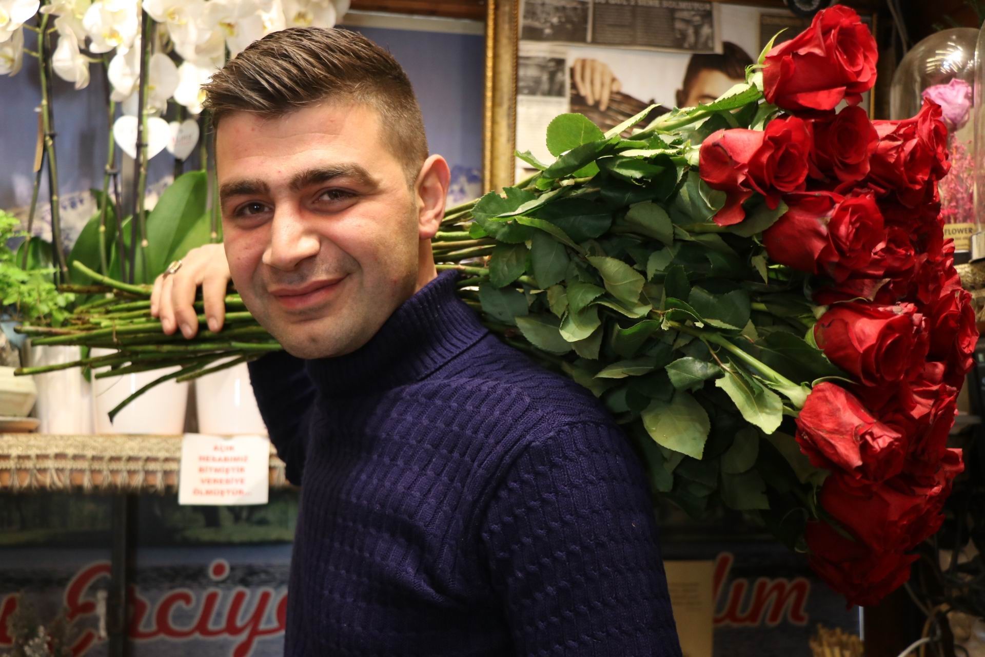 Çarşıda ’14 Şubat’ hareketliliği