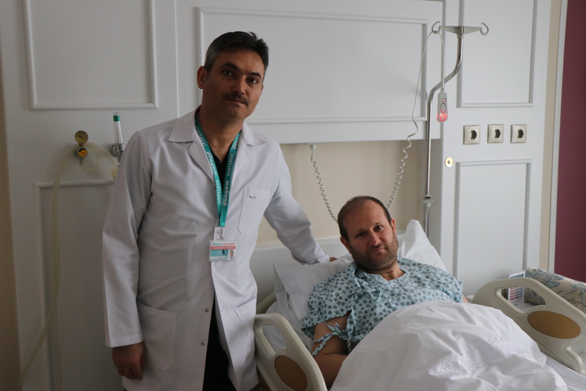 Aradığı şifayı Özel Dünyam Hastanesi’nde buldu