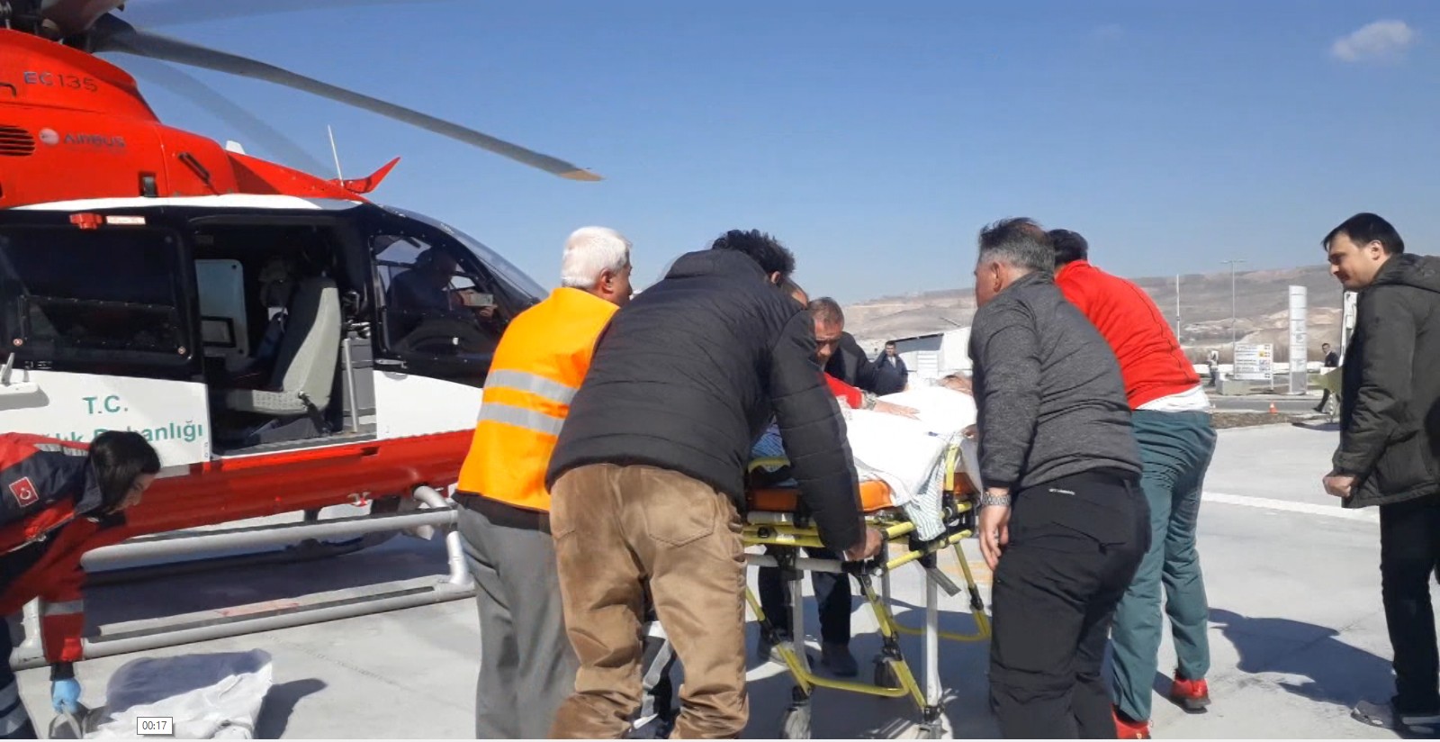 Yahyalı’dan 15 Dakikada Getirilen Kalp Hastası Kayseri Şehir Hastanesinde Tedavi Oldu