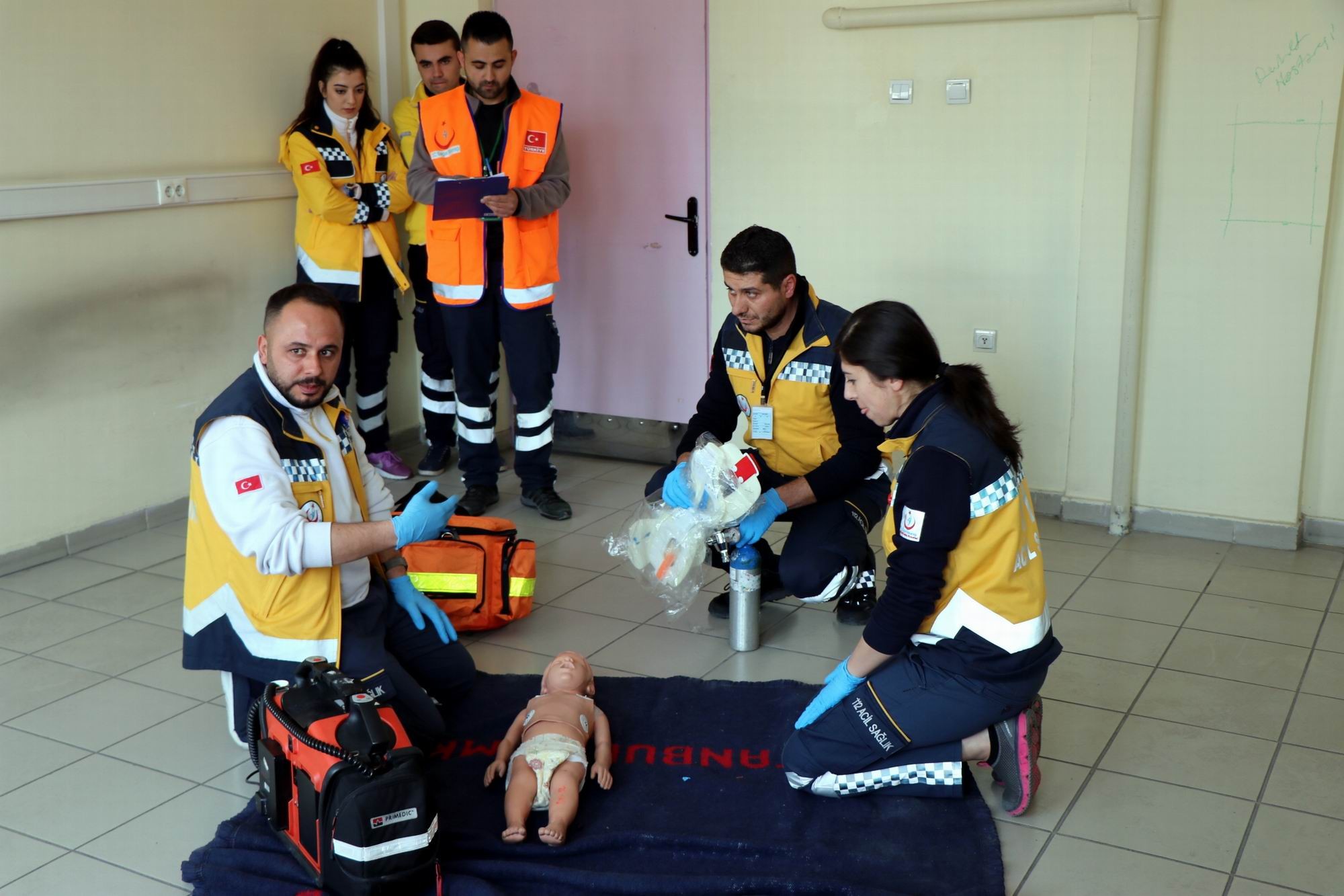 112 personelleri Kayse Ralli 2019’da yarıştı