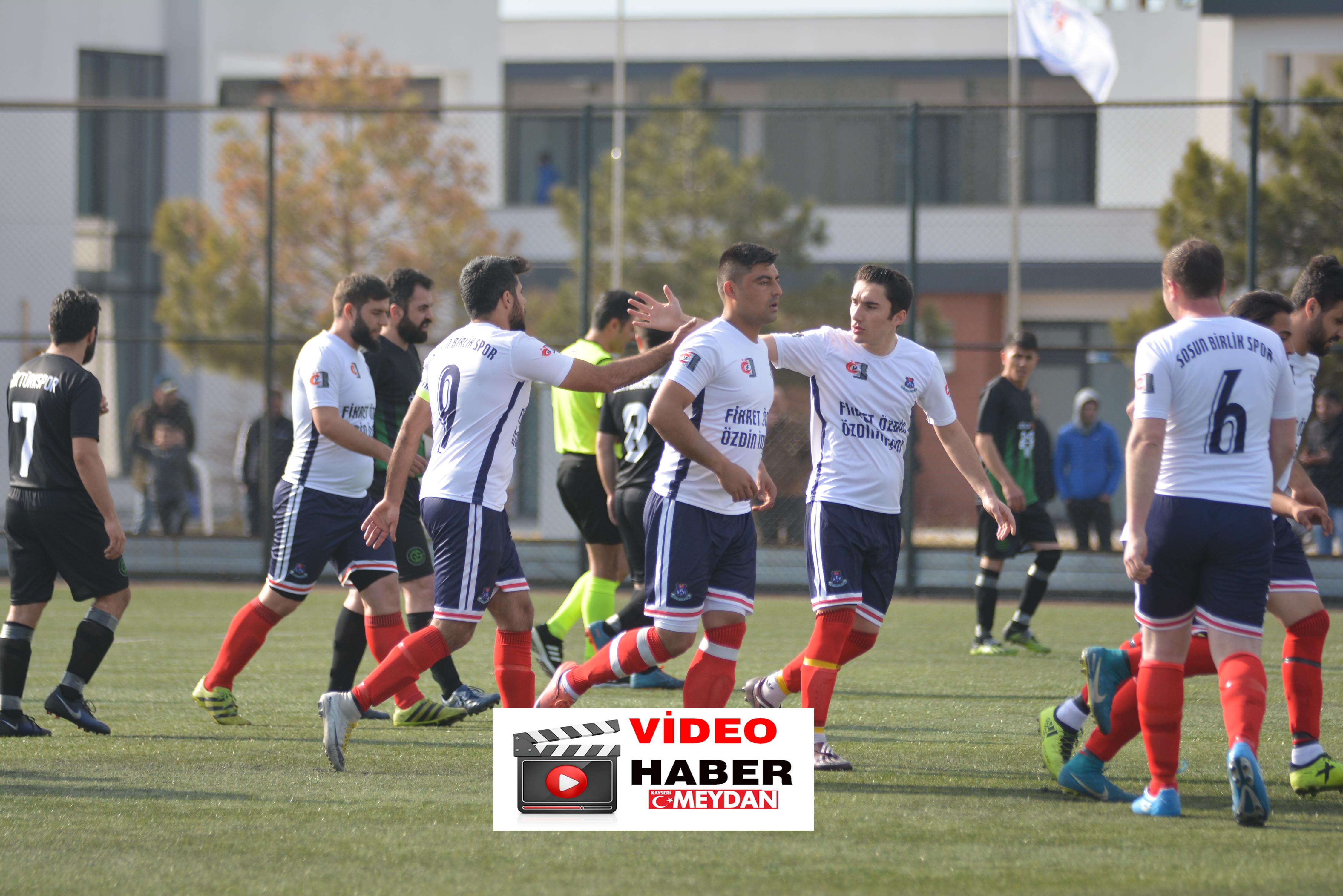SOSUN BİRLİKSPOR BÜNYAN DEPLASMANINDA
