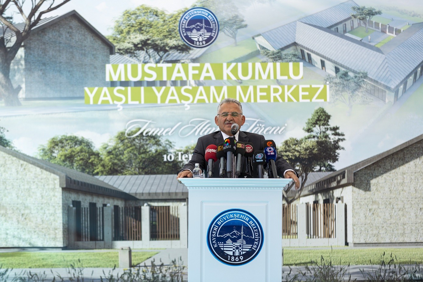 Ulu Çınarlar Yaşam Merkezinin temeli atıldı