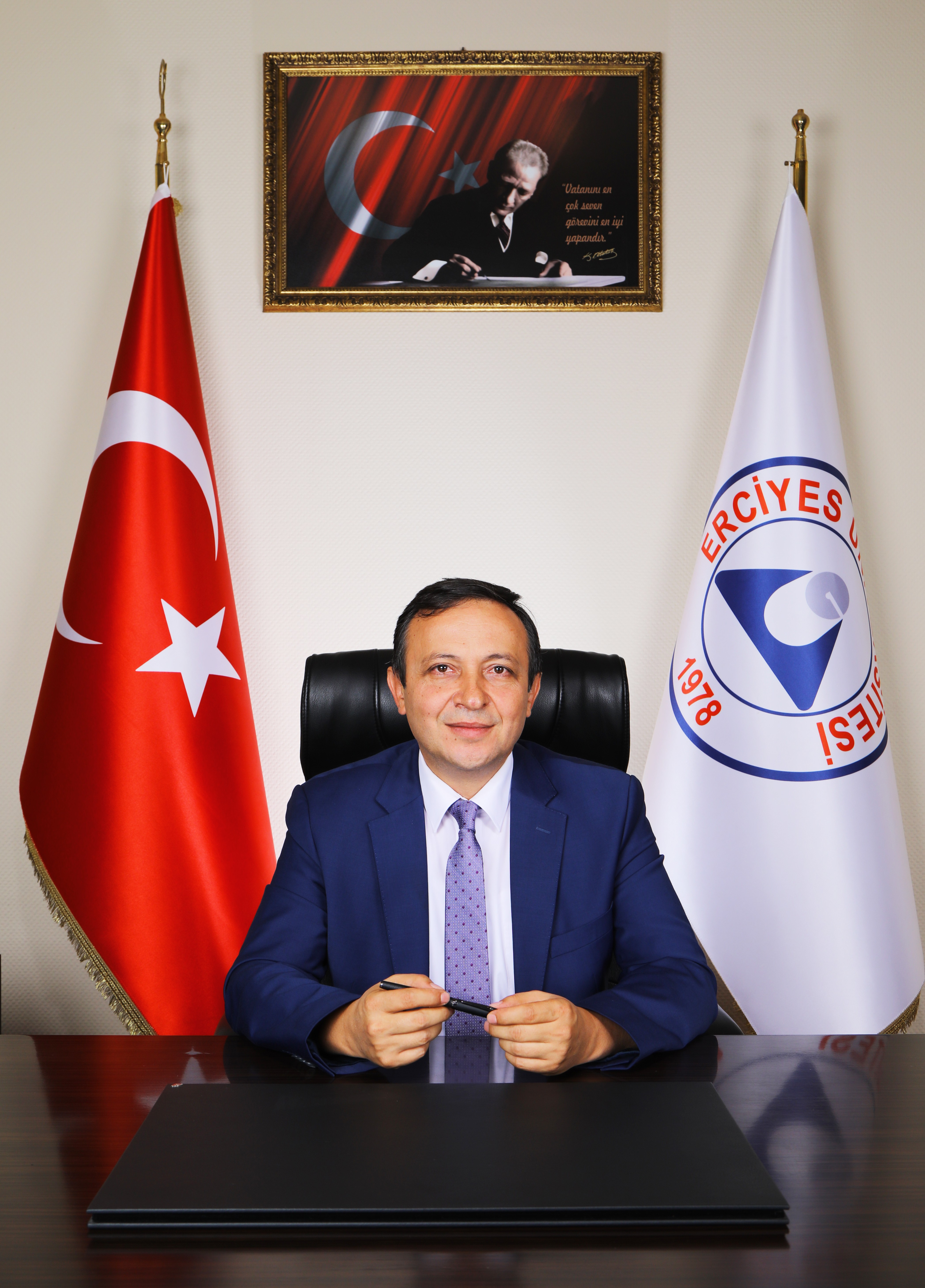 ERÜ Rektörü Çalış’ın “15 Temmuz Demokrasi ve Milli Birlik Günü” Mesajı