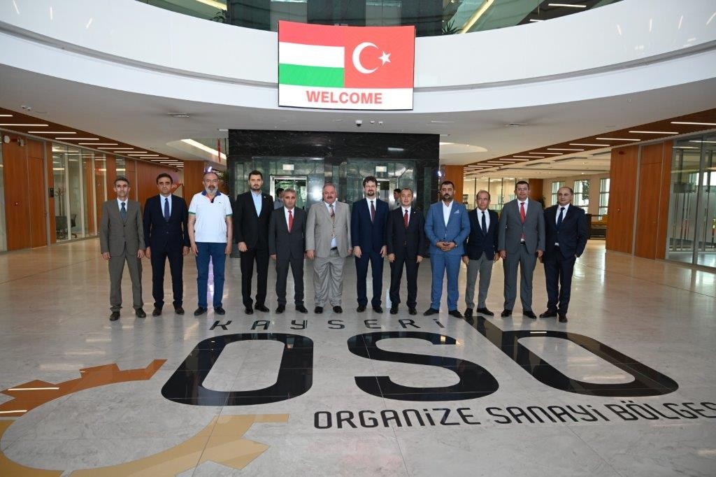 Macaristan Büyükelçisi’nden Kayseri OSB’ye Ziyaret