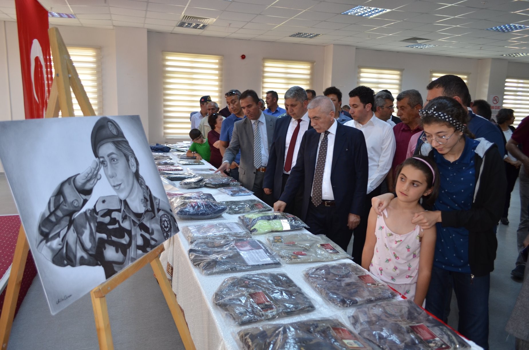 Şehit emanetleri Bünyan’da sergileniyor